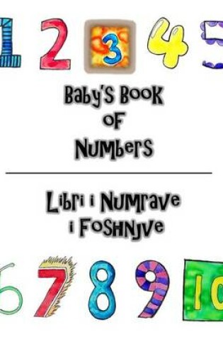 Cover of Baby's Book of Numbers/ Libri i Numrave i Foshnjeve