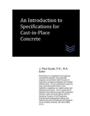 Book cover for An Introduction to Specifications for Cast-in-Place Concrete