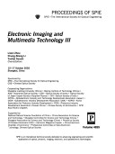 Book cover for Electronic Imaging and Multimedia Technology Iii