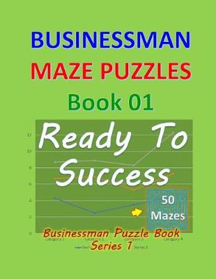 Book cover for Businessman Maze Puzzles Book 1
