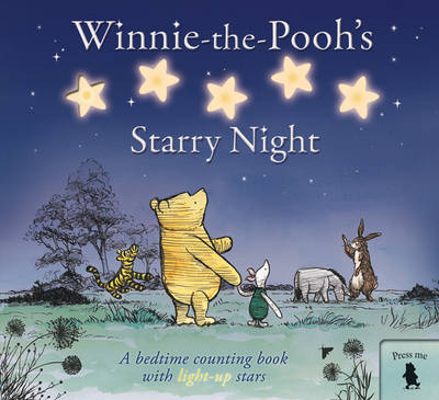 Book cover for Winnie-the-Pooh's Starry Night