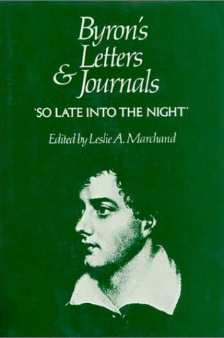 Cover of Byron's Letters and Journals