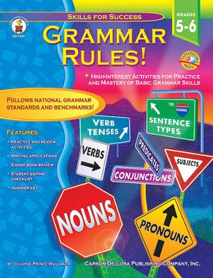 Book cover for Grammar Rules!, Grades 5 - 6