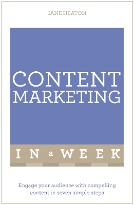 Book cover for Content Marketing In A Week