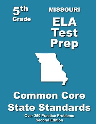 Book cover for Missouri 5th Grade ELA Test Prep