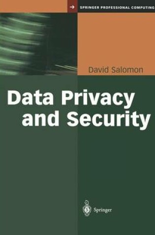 Cover of Data Privacy and Security