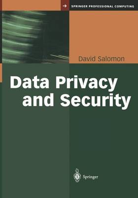 Book cover for Data Privacy and Security