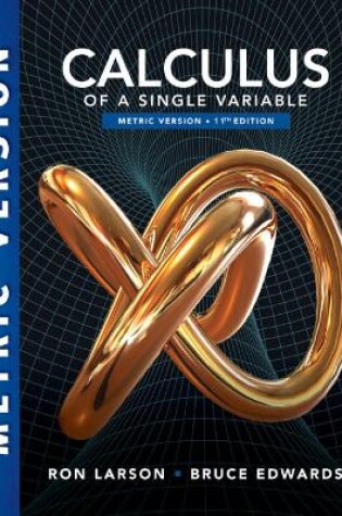 Cover of Calculus, Single Variable, International Metric Edition