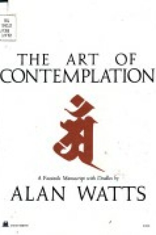 Cover of The Art of Contemplation