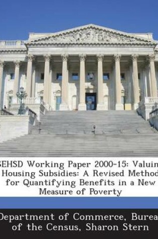 Cover of Sehsd Working Paper 2000-15