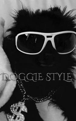 Book cover for Doogie Style Black Pomeranian Journal
