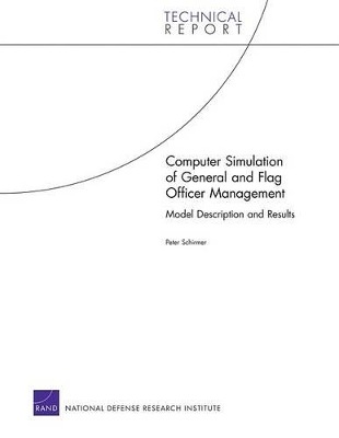 Book cover for Computer Simulation of General and Flag Officer Management