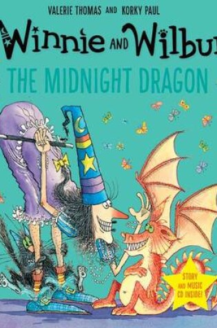 Cover of Winnie and Wilbur: The Midnight Dragon with audio CD