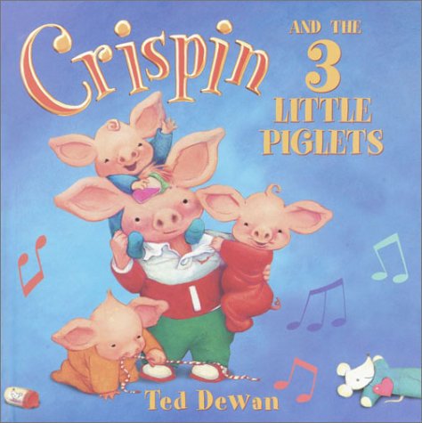 Book cover for Crispin and the 3 Little Piglets