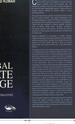 Book cover for Global Climate Change