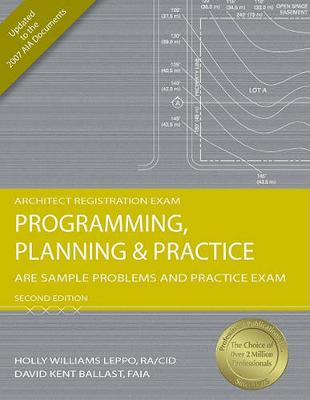 Book cover for Programming, Planning & Practice: Are Sample Problems and Practice Exam