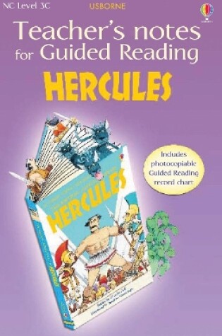 Cover of Teacher's notes for Guided Reading HERCULE