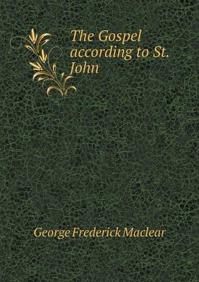 Book cover for The Gospel according to St. John