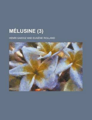 Book cover for Melusine (3 )