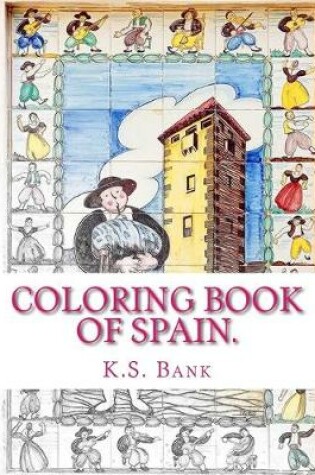 Cover of Coloring Book of Spain.