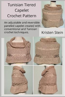 Book cover for Tunisian Tiered Capelet Crochet Pattern