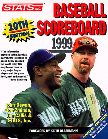 Book cover for STATS Baseball Scoreboard, 1999