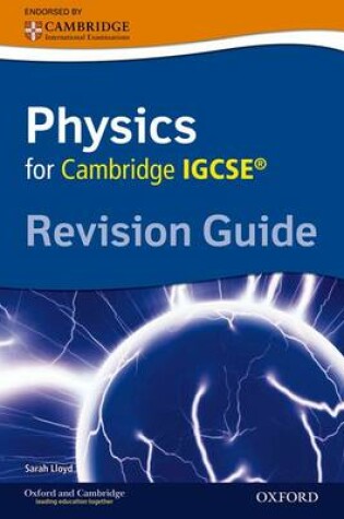 Cover of Cambridge Physics IGCSE Revision Guide