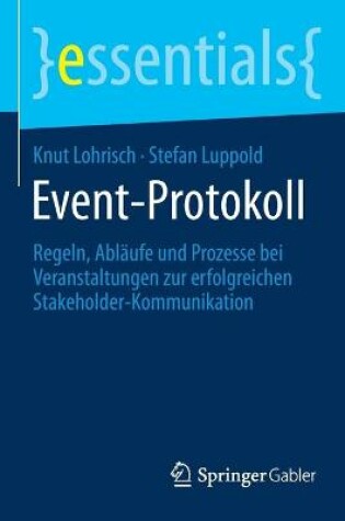 Cover of Event-Protokoll