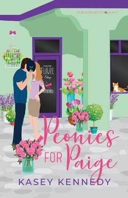Book cover for Peonies for Paige