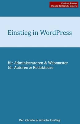 Book cover for Einstieg in WordPress 4.1