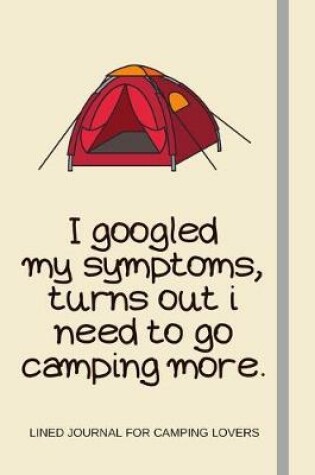 Cover of I googled my symptoms, turns out i need to go camping more.