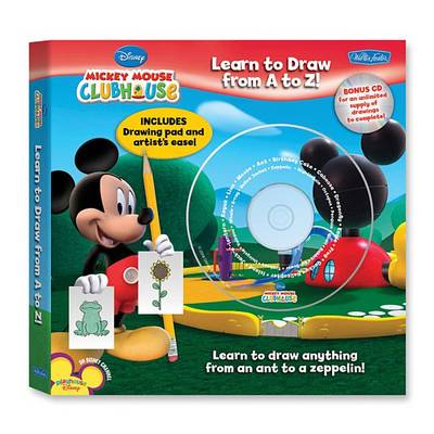 Book cover for Disney'S Mickey Mouse Clubhouse Learn to Draw from a to Z