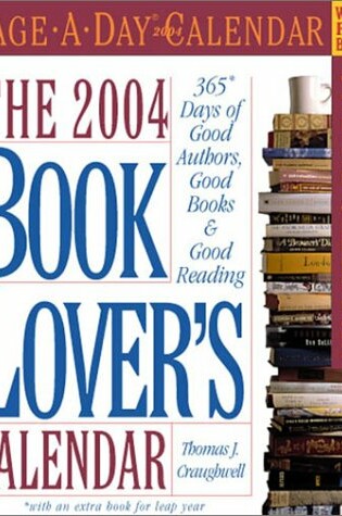 Cover of Book Lover's 2004 Diary