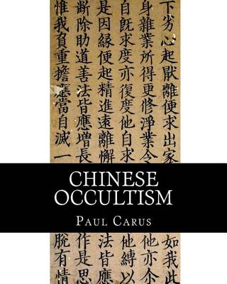 Book cover for Chinese Occultism