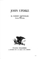 Book cover for John Updike