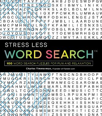 Book cover for Stress Less Word Search