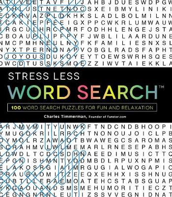 Book cover for Stress Less Word Search