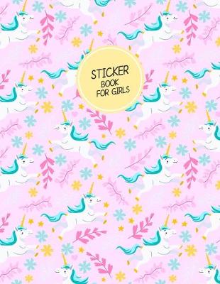 Book cover for Sticker Book for Girls