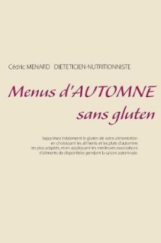 Cover of Menus d'automne sans gluten