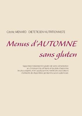 Book cover for Menus d'automne sans gluten