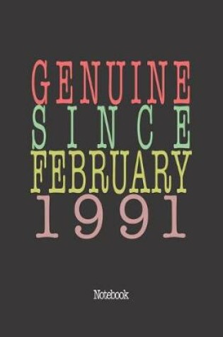 Cover of Genuine Since February 1991