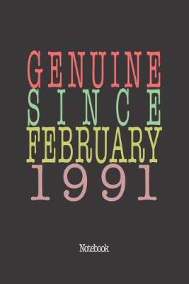 Book cover for Genuine Since February 1991