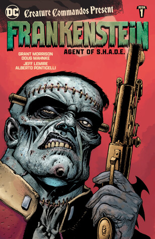 Book cover for Creature Commandos Present: Frankenstein, Agent of S.H.A.D.E. Book One