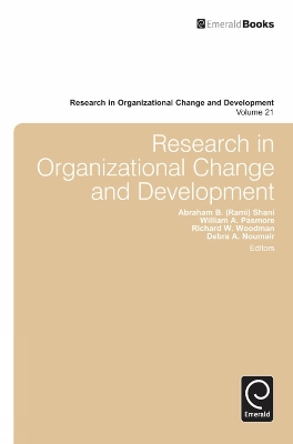 Cover of Research in Organizational Change and Development