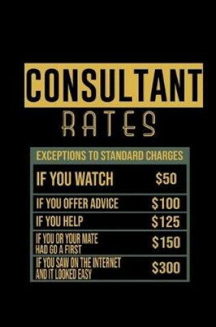 Cover of Consultant rates