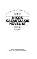 Book cover for Nikos Kazantzakis