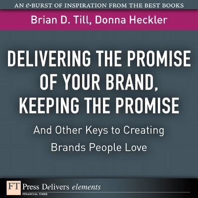 Book cover for Delivering the Promise of Your Brand