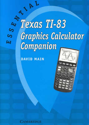 Cover of Essential Texas TI-83 Graphics Calculator Companion