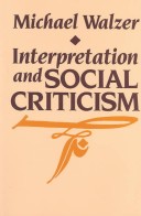 Book cover for Interpretation and Social Criticism