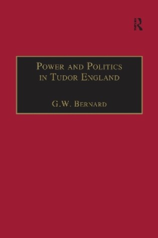 Cover of Power and Politics in Tudor England